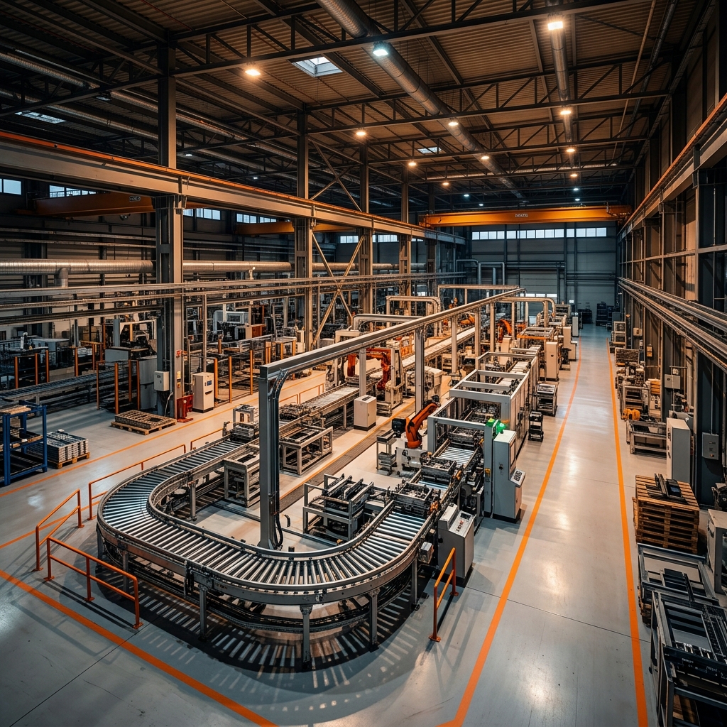 Industriële montage